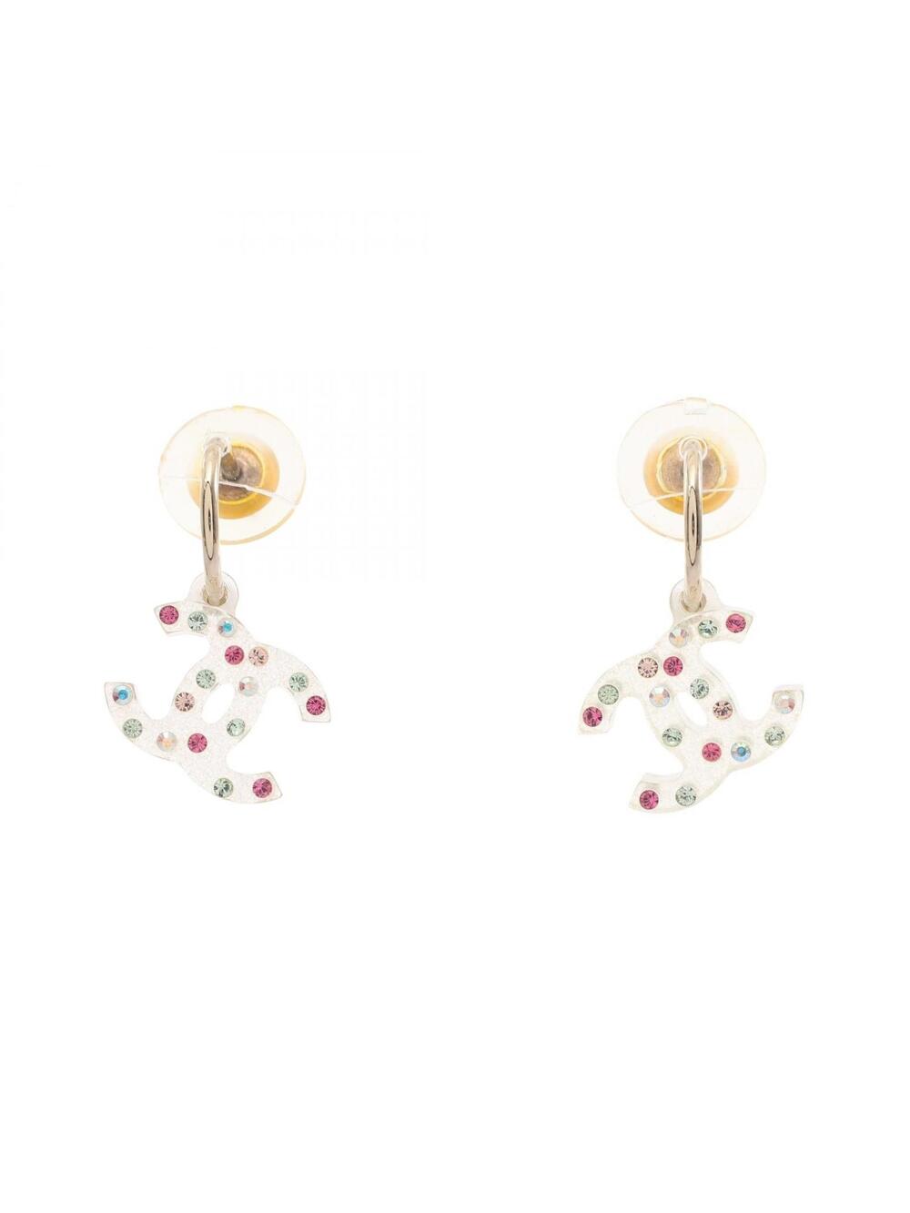 Chanel 04A Coco Mark Pierced Earrings #282427C47B